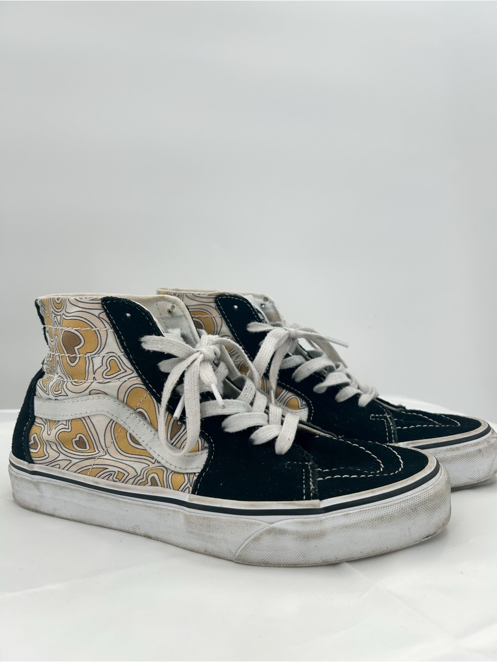 Vans Sk8 Hi Trippy Hearts Women’s 8.5